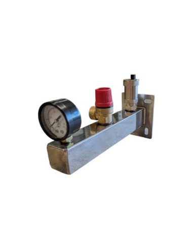 Grupa bezpieczeństwa do C.O 3 bar INOX