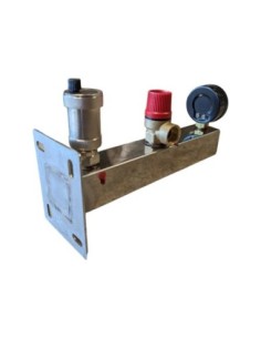 Grupa bezpieczeństwa do C.W.U 6 bar INOX 2