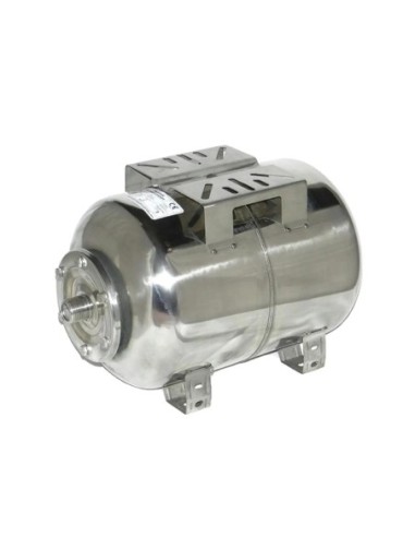 Zbiornik przeponowy 50L INOX poziomy