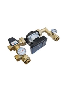 Zespół pompowo-mieszający z zaworem KVS 2.8 MALEC EPO 25-8-130 PWM